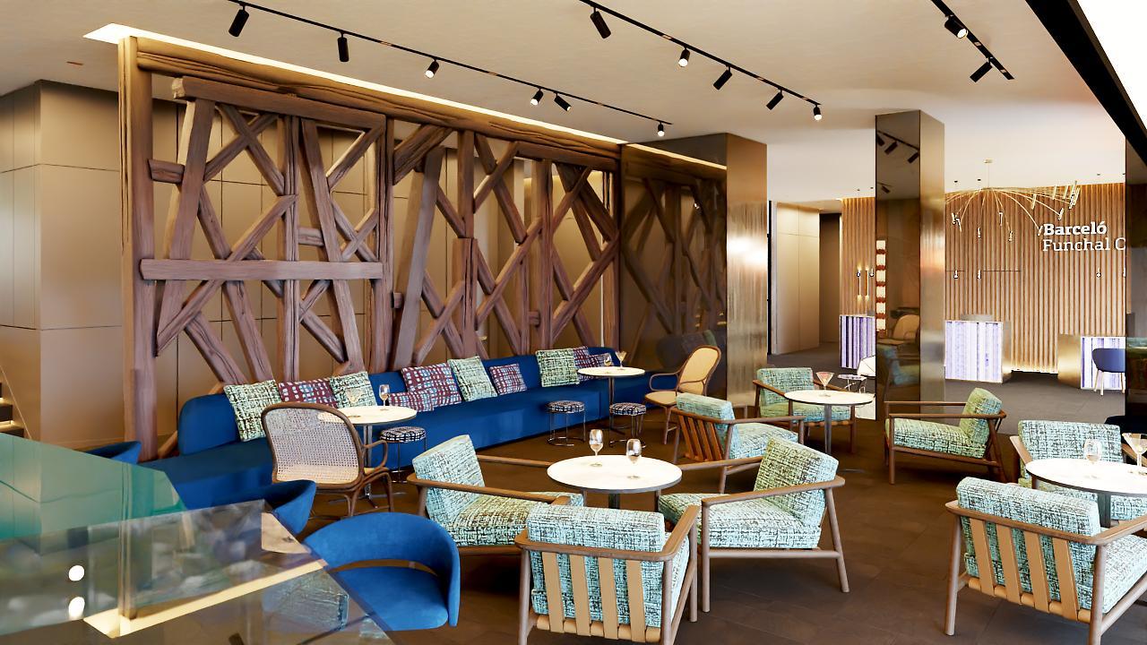 Barcelo Funchal Oldtown Hotel Екстериор снимка The Lounge at the airport
